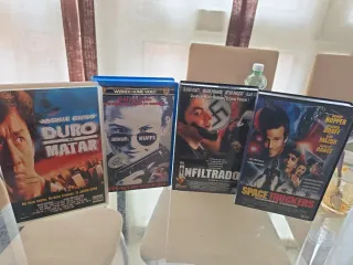 Pack 4 Películas VHS Acción/Ciencia Ficción