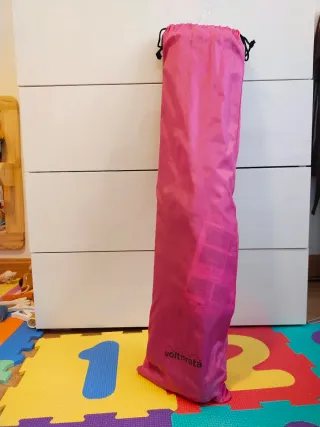 Barrera de cama Voltereta fucsia