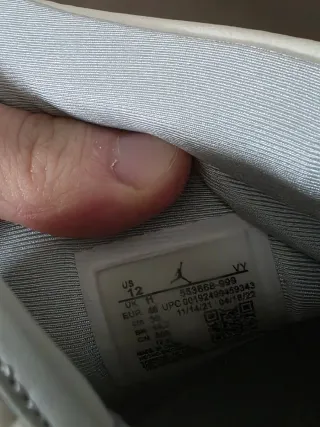 Jordan 1 Grigio Bianco