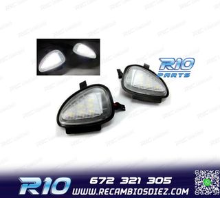 PLAFONES LED RETROVISOR VOLKSWAGEN VW GOLF VI 08-12