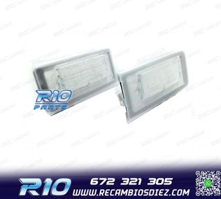LUCES MATRÍCULA LED AUDI TT 98-06