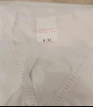 4 Canottiera Intimissimopiu donna cotone bianco xl