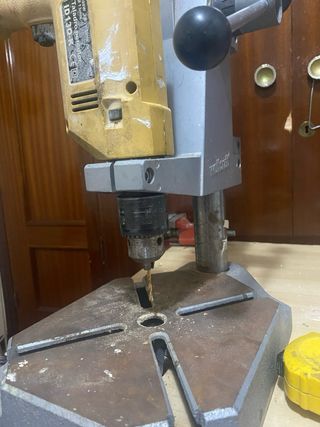 Columna de taladro Wolfcraft 50 cm regalo taladro