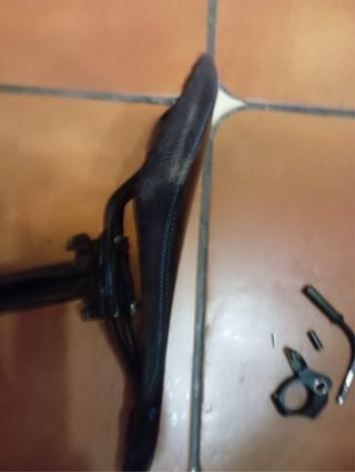 Tija telescópica para bicicleta