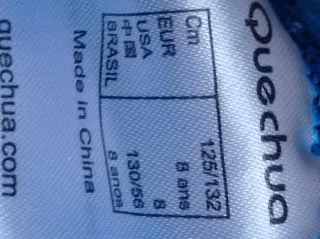 Calze in pile bambino marca Quechua