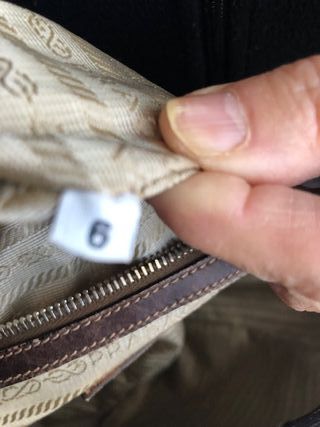 Borsa Prada Vintage Beige/Marrone