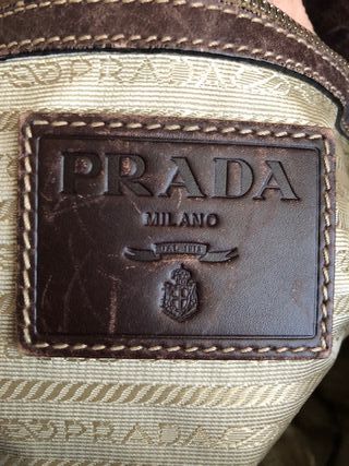 Borsa Prada Vintage Beige/Marrone