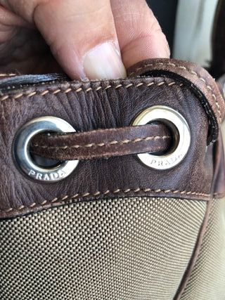 Borsa Prada Vintage Beige/Marrone