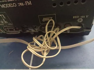 Radio ANGELO Vintage Blanca