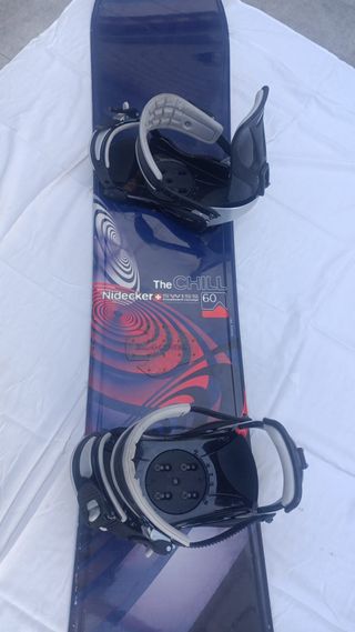 Tabla Snowboard Nidecker The Chill + Fijaciones
