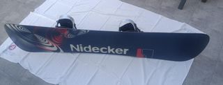 Tabla Snowboard Nidecker The Chill + Fijaciones
