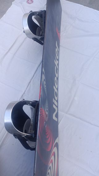 Tabla Snowboard Nidecker The Chill + Fijaciones