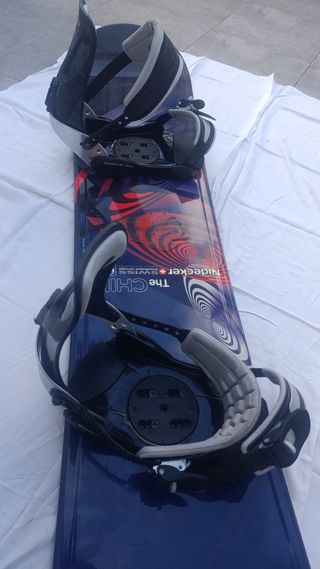 Tabla Snowboard Nidecker The Chill + Fijaciones