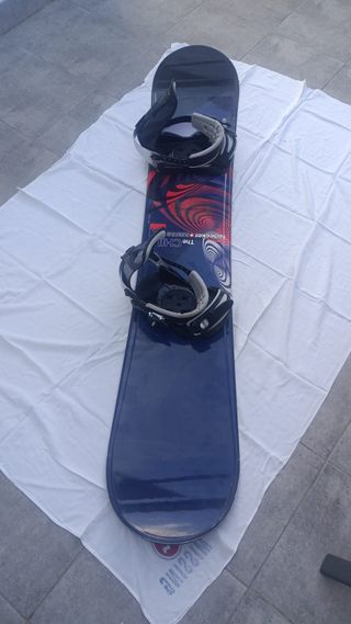 Tabla Snowboard Nidecker The Chill + Fijaciones