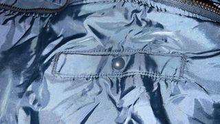 Chaqueta Bomber Vintage Azul