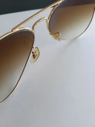 Gafas de sol Ray-Ban polarizadas Marrón/Dorado