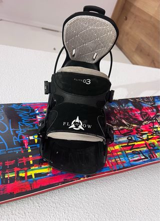 Tabla Snowboard BANANA  + Fijaciones “FLOW”