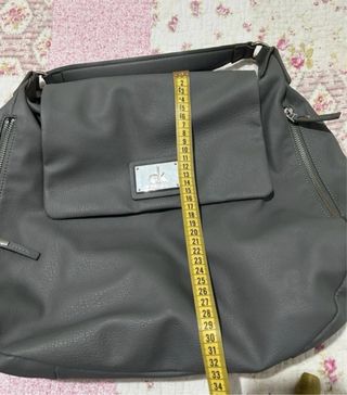 Bolso Calvin Klein Jeans Gris Polipiel