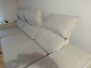 Sofá cama chaise longue 3 plazas