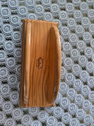 Eleganti porta tovaglioli in legno fatti a mano