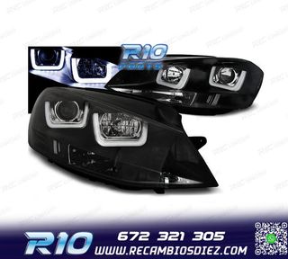 FAROS VOLKSWAGEN VW GOLF 7 12-17 GTI LUZ DIURNA LED FONDO NE