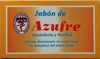 Jabón de Azufre Natural