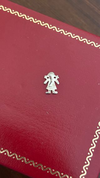 Pendiente Tous niña plata