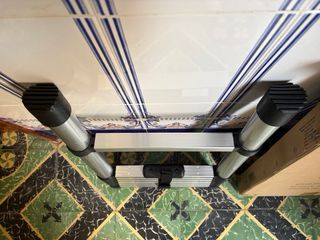 Escalera telescópica aluminio