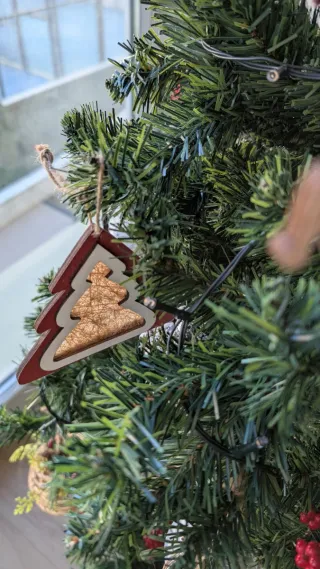 Árbol de Navidad artificial verde 150 cm