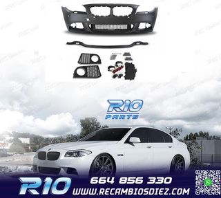 KIT CARROCERIA BMW F11 TOURING LOOK M 10-13 PDC + LAVAFAROS