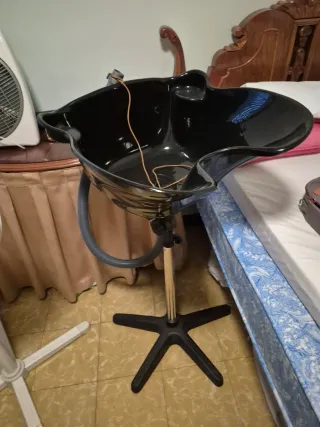 Lavacabezas profesional ajustable