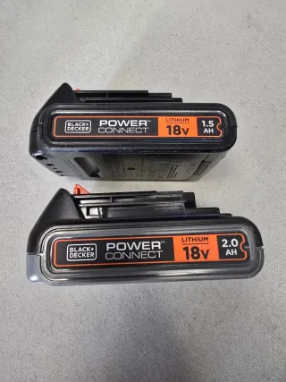 Smerigliatrice Black & Decker con 2 batterie