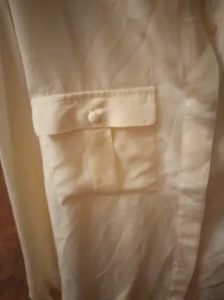 Camicia in Seta Beige