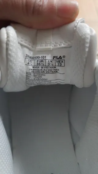 Zapatillas Fila Blancas