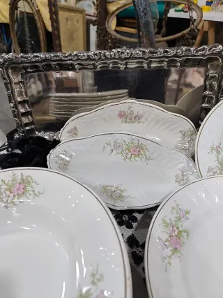 Antigua vajilla LOZA SEVILLA OPACA.SIGLO XIX.