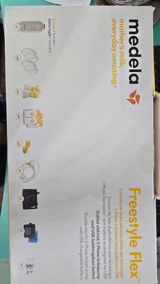 Medela Freestyle Flex Sacaleches Eléctrico Doble