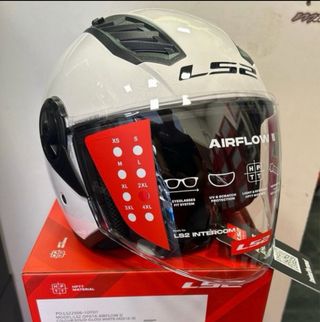 Casco LS2 Airflow II Bianco M/XL