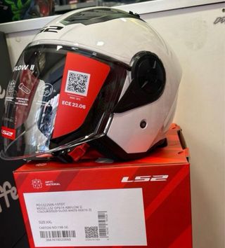 Casco LS2 Airflow II Bianco M/XL