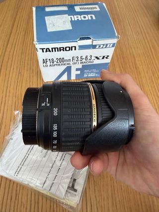 Objetivo Tamron 18-200mm Nikon