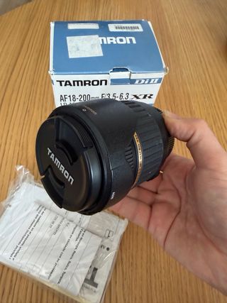 Objetivo Tamron 18-200mm Nikon