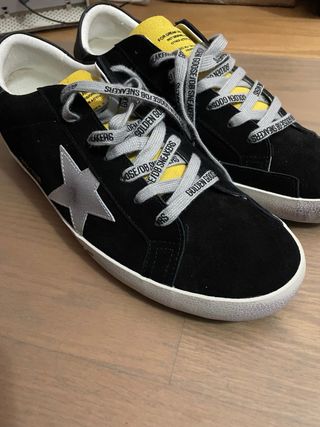 Golden Goose Negro/Plata