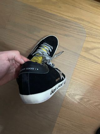 Golden Goose Negro/Plata