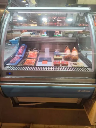 Vitrina nevera con cajón