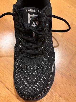 Zapatos de seguridad LARNMERN negros y grises