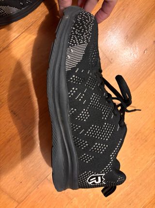 Zapatos de seguridad LARNMERN negros y grises