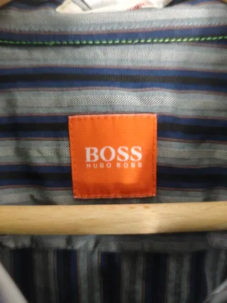 Camisa Vintage Hugo Boss Rayas M