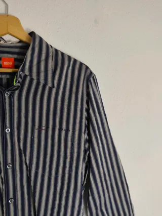 Camisa Vintage Hugo Boss Rayas M