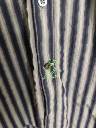 Camisa Vintage Hugo Boss Rayas M