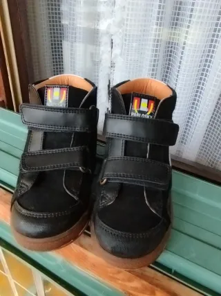 Botines Pablosky Talla 28 Negro