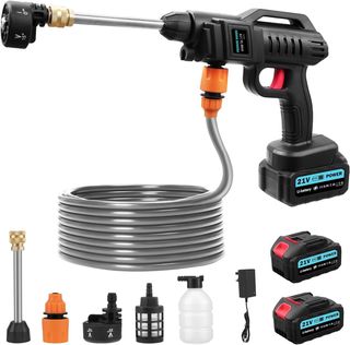 Hidrolimpiadora a Batería y Accesorios